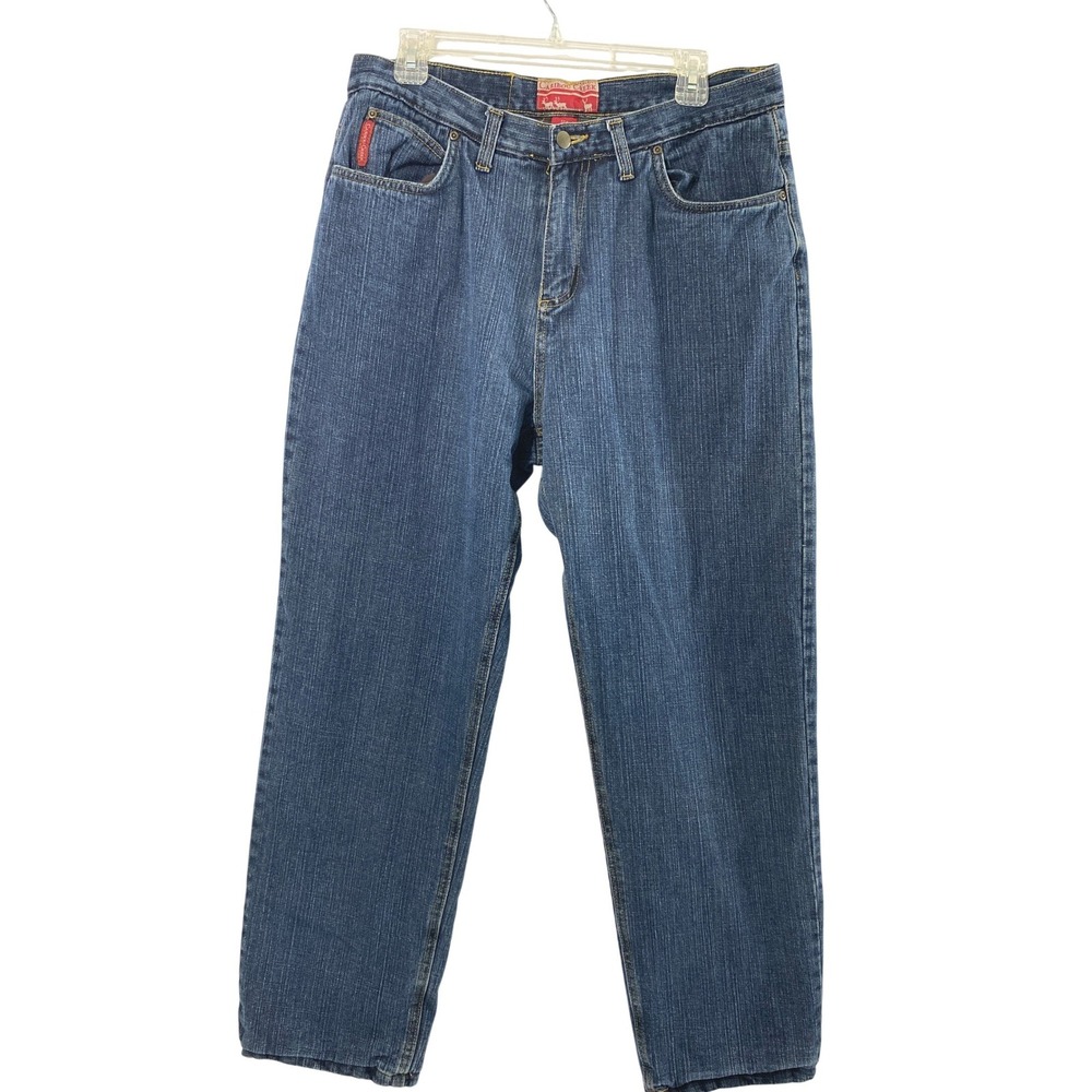 Caribou Creek Jeans Women 16R Flannel Plaid Lined Straight Denim Outdoor Work